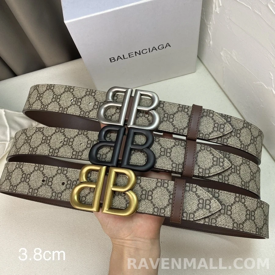 발렌시아가 발렌시아가 모노그램 내로우 벨트 상세 이미지