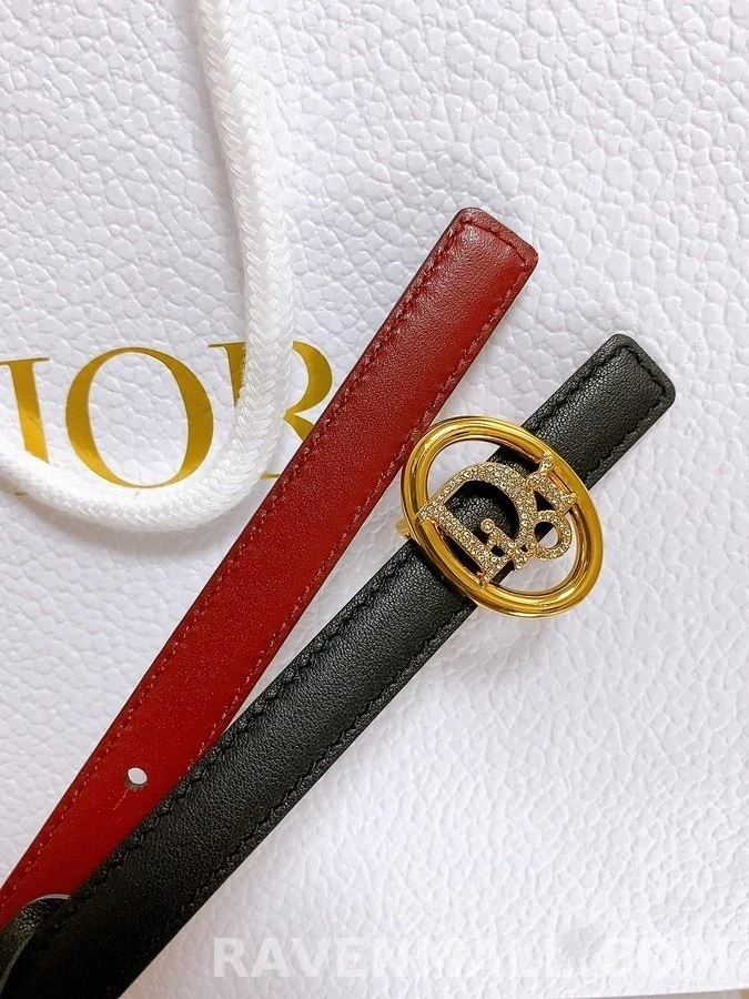 디올 디올 리버서블 로고 라인스톤 벨트 상세 이미지