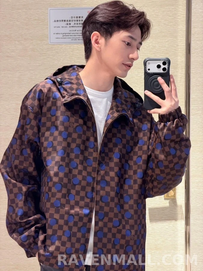 루이비통 루이비통 다미에 도트 방풍 자켓 상세 이미지