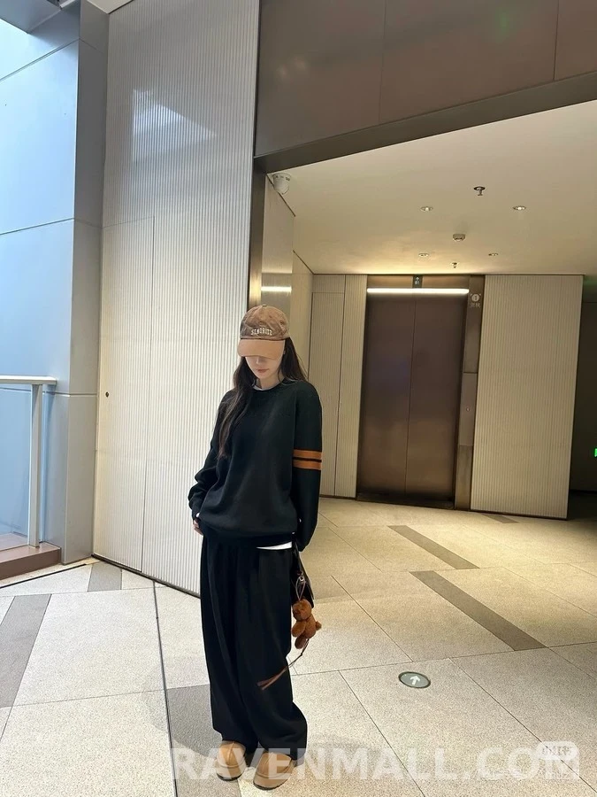 제냐 제냐 232 로드 스트라이프 니트 상세 이미지