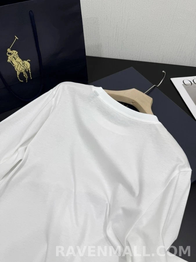 폴로 랄프 로렌 폴로 랄프 로렌 포니 자수 긴팔 티셔츠 상세 이미지