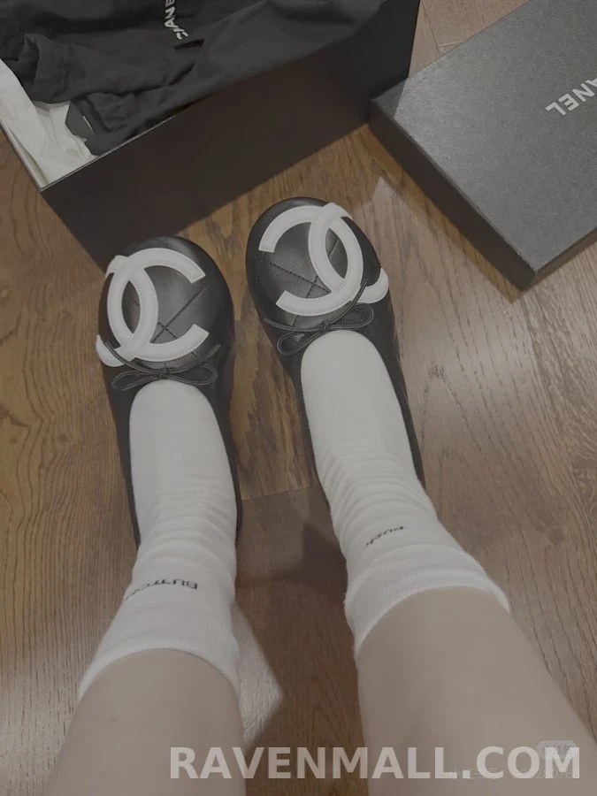 샤넬 샤넬 로고 플랫 상세 이미지