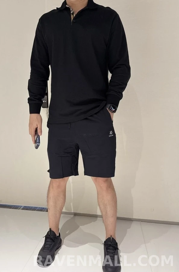 버버리 버버리 이퀘스트리안 나이트 롱 슬리브 폴로 셔츠 상세 이미지