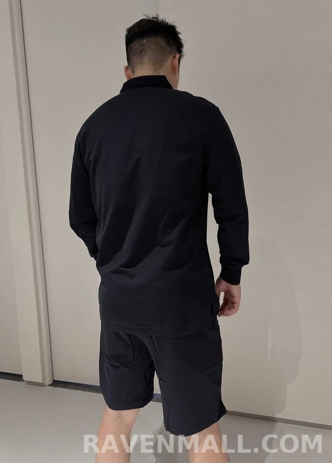 버버리 버버리 이퀘스트리안 나이트 롱 슬리브 폴로 셔츠 상세 이미지