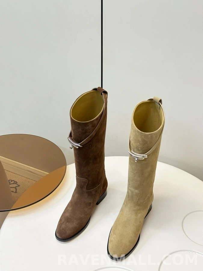 에르메스 에르메스 Kelly Jumping 락 버클 라이딩 부츠 상세 이미지