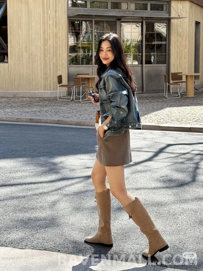 에르메스 에르메스 Kelly Jumping 락 버클 라이딩 부츠 상세 이미지