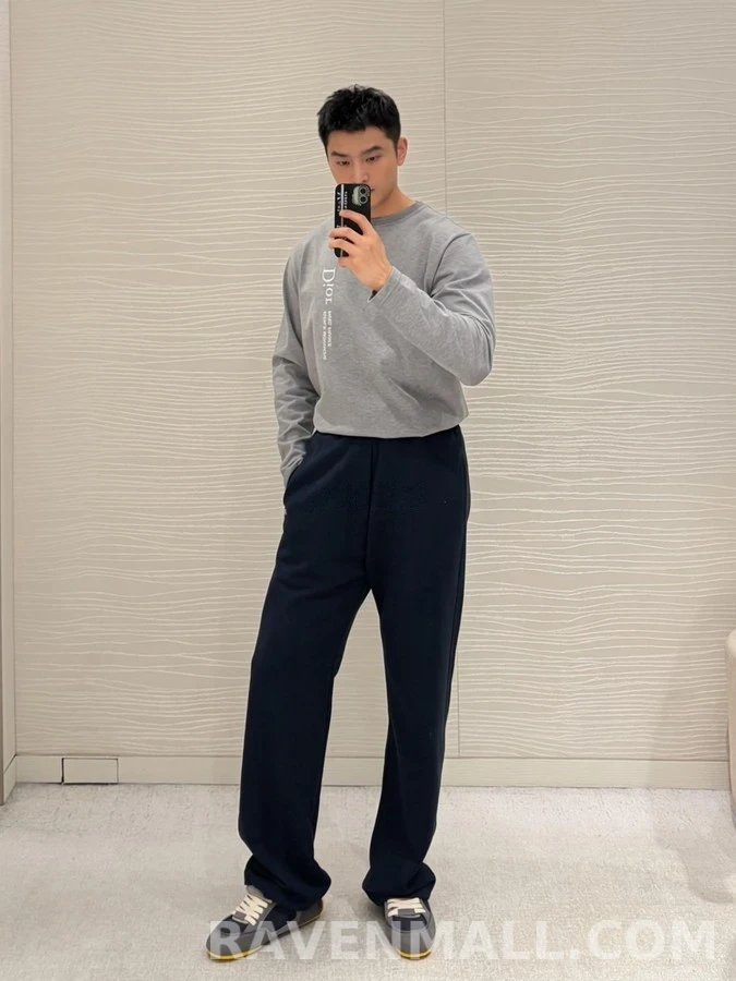 디올 디올 몽테인 레터링 긴팔 티셔츠 상세 이미지
