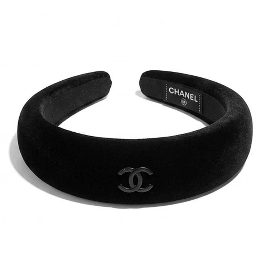 샤넬 샤넬 벨벳 패디드 헤어밴드 상세 이미지
