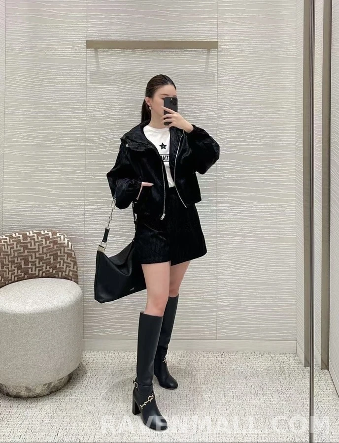 디올 디올 D-Town 체인 롱 부츠 상세 이미지