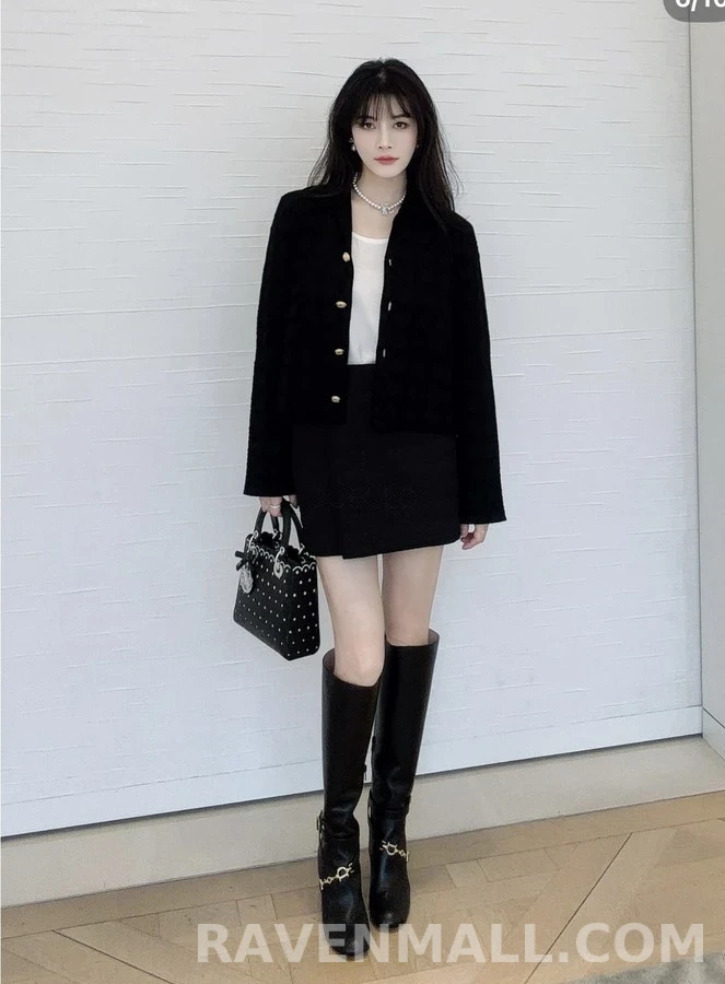 디올 디올 D-Town 체인 롱 부츠 상세 이미지