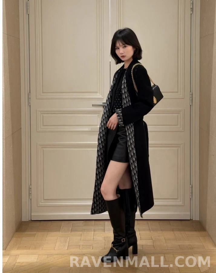 디올 디올 D-Town 체인 롱 부츠 상세 이미지