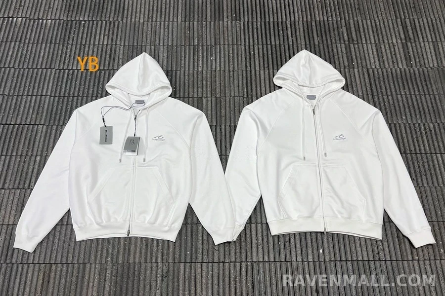 발렌시아가 발렌시아가 Bodies 로고 프린트 후드 집업 상세 이미지