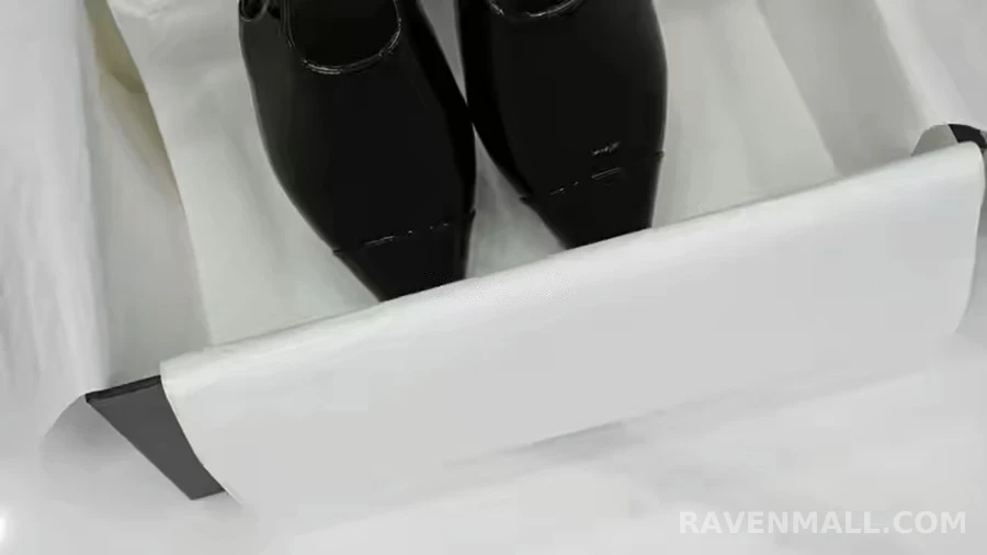 샤넬 샤넬 페이턴트 뾰족코 슬링백 힐 상세 이미지
