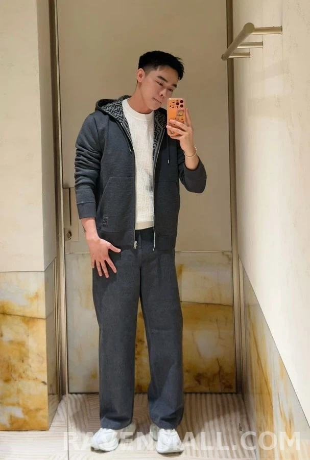 펜디 펜디 패턴 후드 집업 상세 이미지