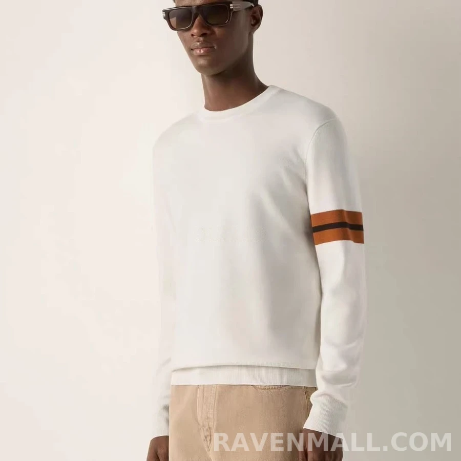 제냐 제냐 232 스트라이프 스웨터 상세 이미지