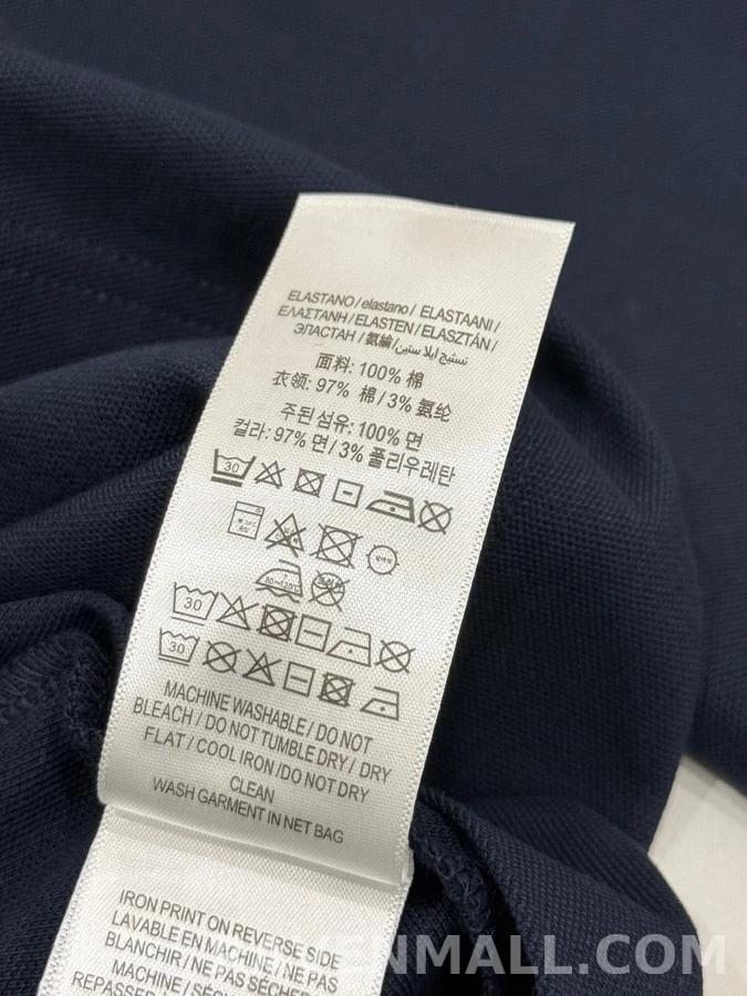 버버리 버버리 나이트 엠블럼 긴팔 폴로 셔츠 상세 이미지