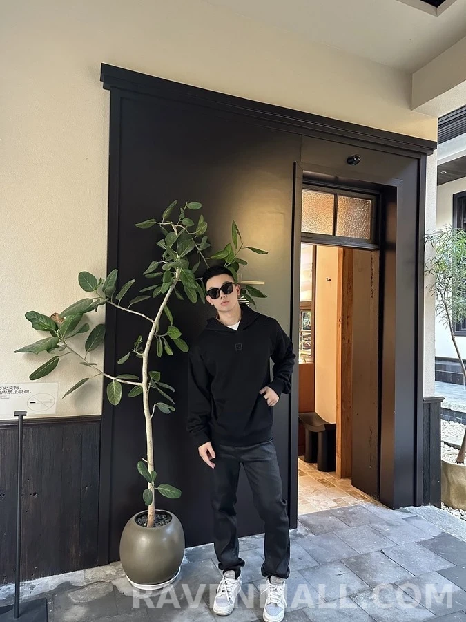 펜디 펜디 로고 자수 후드 상세 이미지