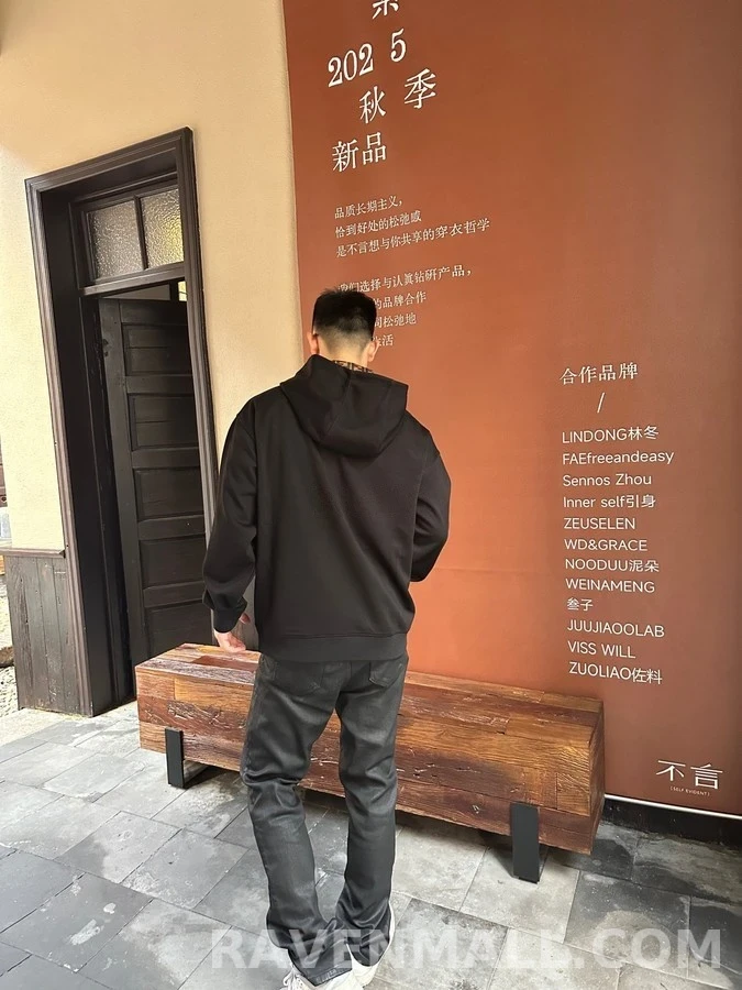 펜디 펜디 로고 자수 후드 상세 이미지
