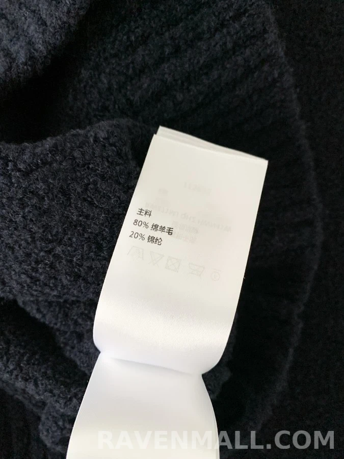 루이비통 루이비통 타월 자수 로고 니트 상세 이미지
