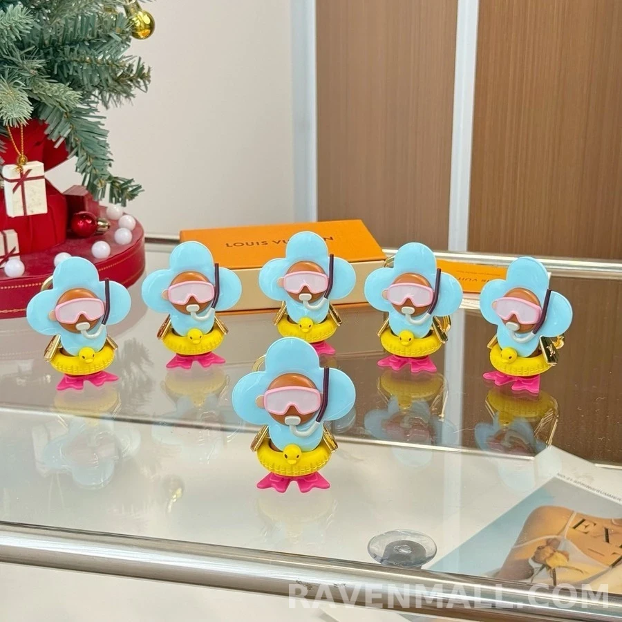 루이비통 루이비통 비비안 잠수부 오리 튜브 키링 상세 이미지