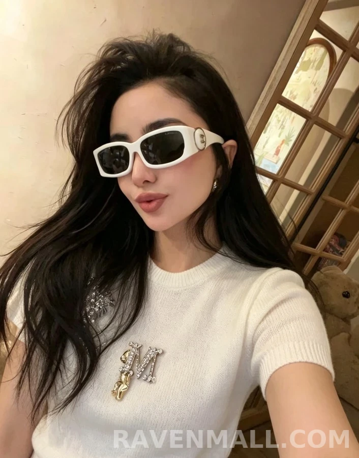 샤넬 샤넬 로고 빈티지 선글라스 상세 이미지