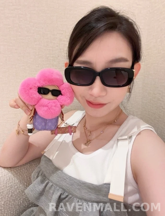 루이비통 루이비통 모노그램 플라워 더블 레이어 목걸이 상세 이미지