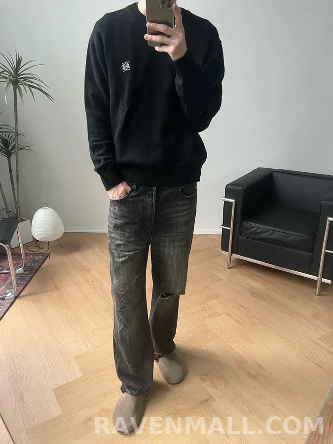 로에베 로에베 아나그램 자수 니트 상세 이미지