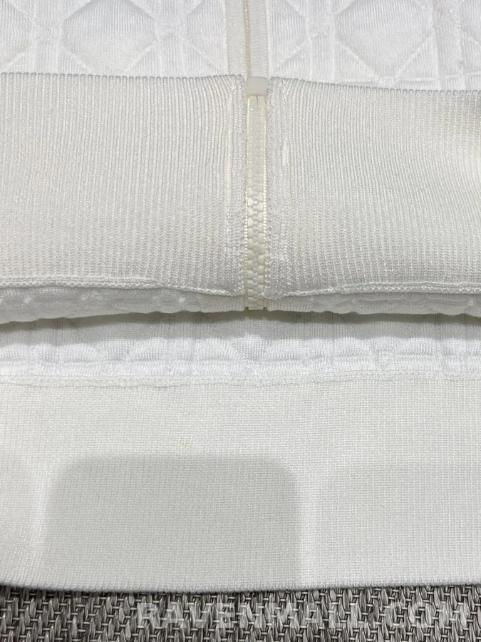 디올 디올 까나쥬 퀼팅 집업 니트 자켓 상세 이미지