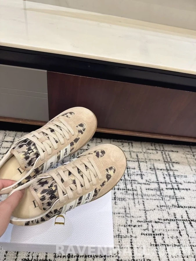 디올 디올 레오파드 독일군 스니커즈 상세 이미지