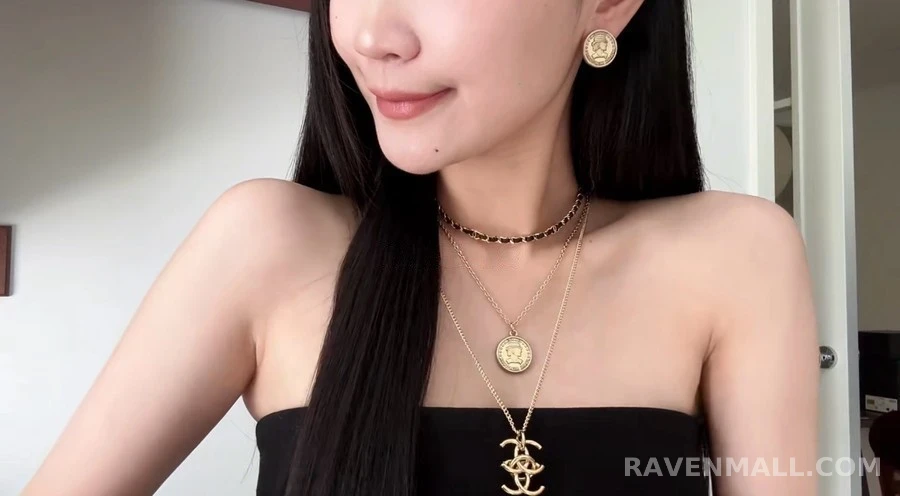 샤넬 샤넬 코코 빈티지 코인 목걸이 상세 이미지