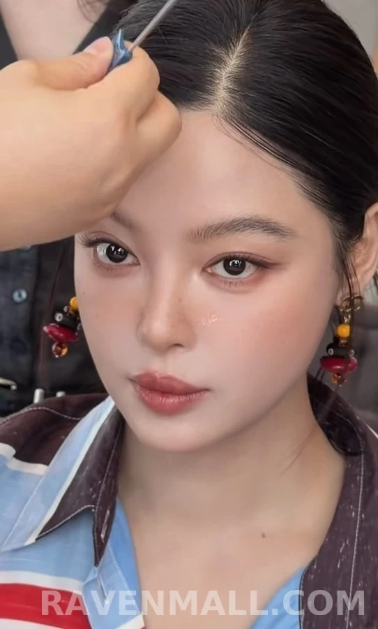 샤넬 샤넬 컬러 스택 비즈 드롭 귀걸이 상세 이미지