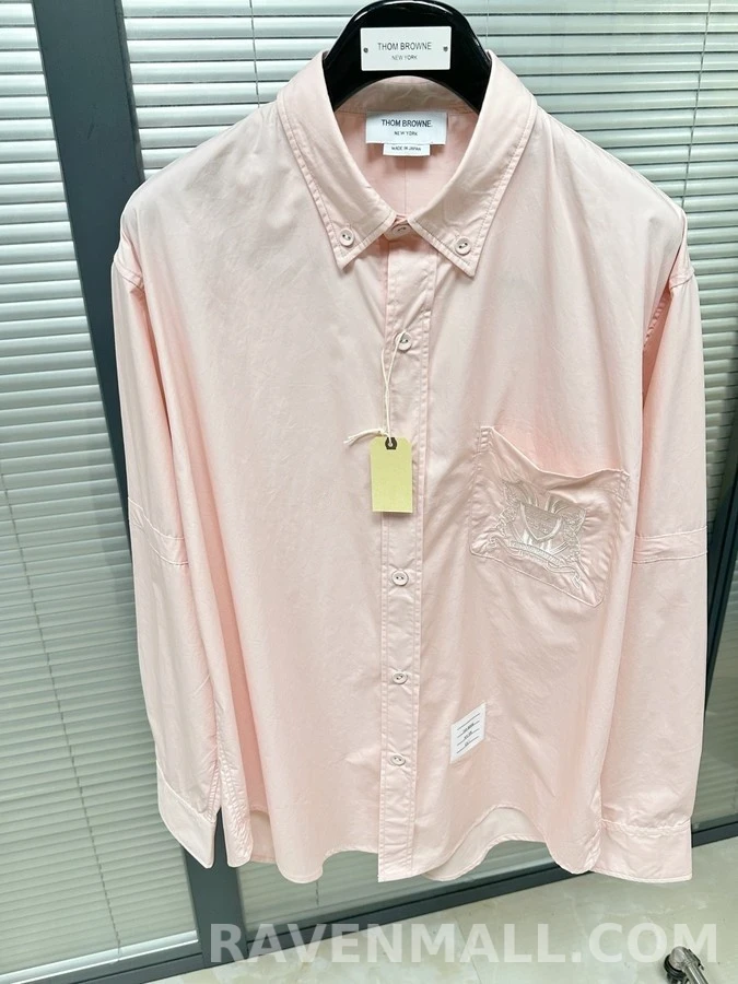 톰브라운 톰브라운 엠브로이더리 셔츠 상세 이미지