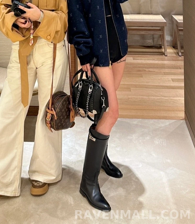에르메스 에르메스 점핑 켈리 버클 승마 롱 부츠 상세 이미지