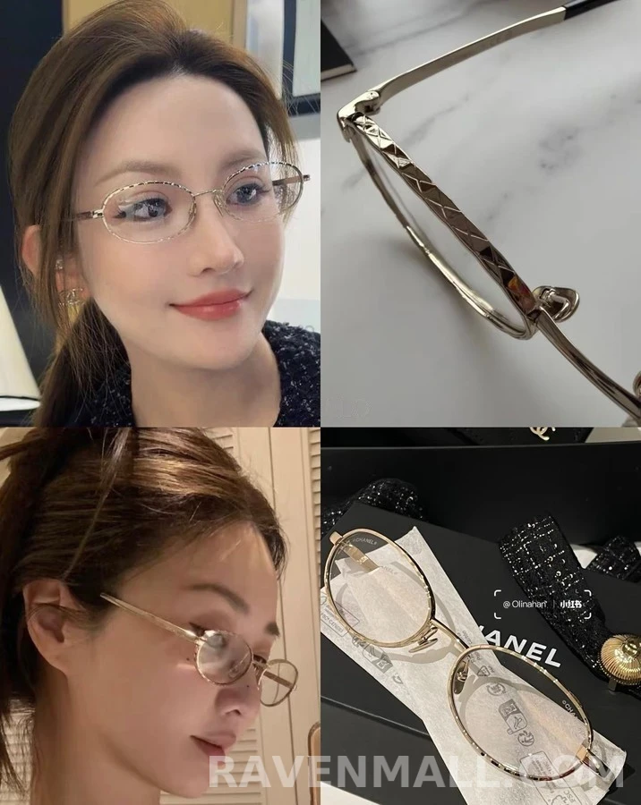 샤넬 샤넬 오벌 안경 상세 이미지