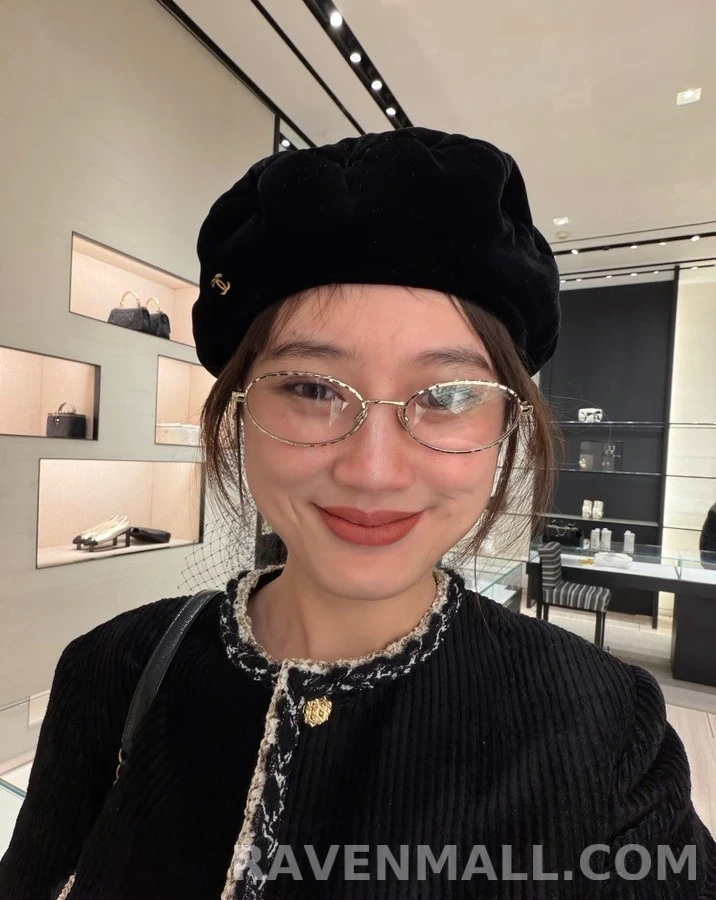 샤넬 샤넬 오벌 안경 상세 이미지