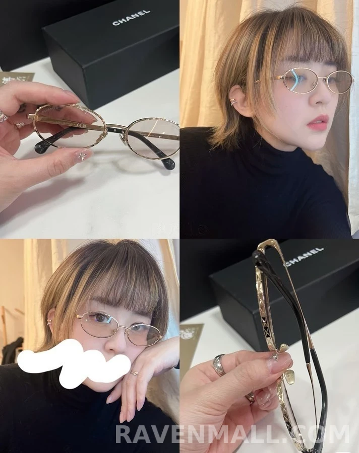 샤넬 샤넬 오벌 안경 상세 이미지