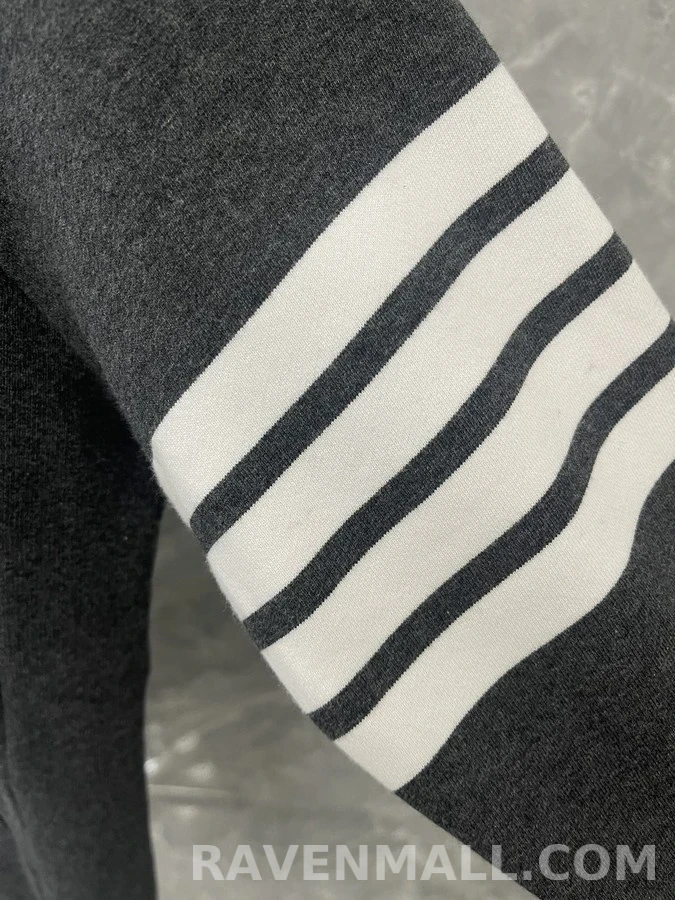톰브라운 톰브라운 4-바 스트라이프 후드 집업 상세 이미지