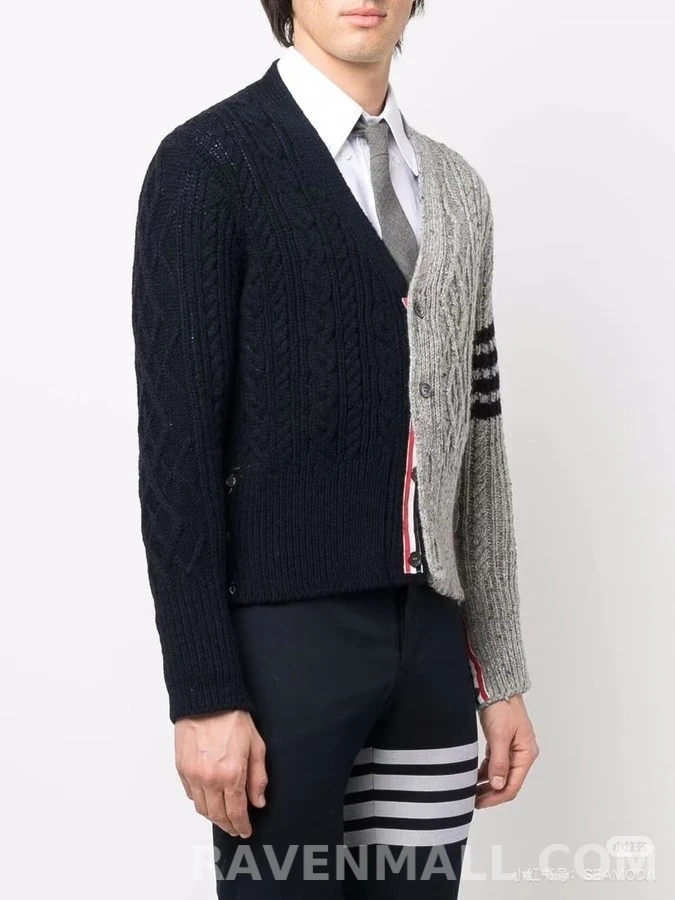 톰브라운 톰브라운 스플릿 4바 케이블 가디건 상세 이미지