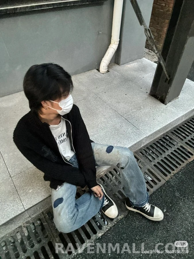 크롬하츠 크롬하츠 크로스 패치 리브 니트 집업 가디건 상세 이미지
