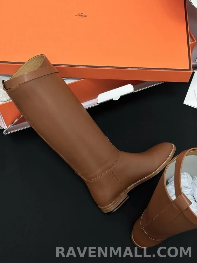 에르메스 에르메스 점핑 켈리 버클 롱부츠 상세 이미지