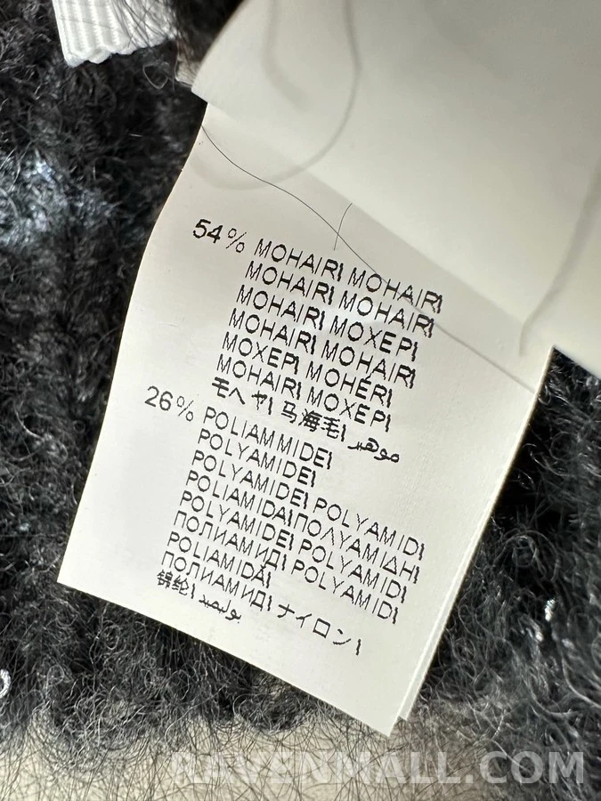 브루넬로 쿠치넬리 브루넬로 쿠치넬리 입체 웨이브 오픈 니트 상세 이미지