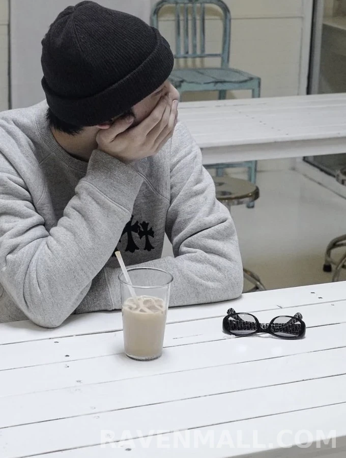 크롬하츠 크롬하츠 CH 로고 자수 맨투맨 상세 이미지