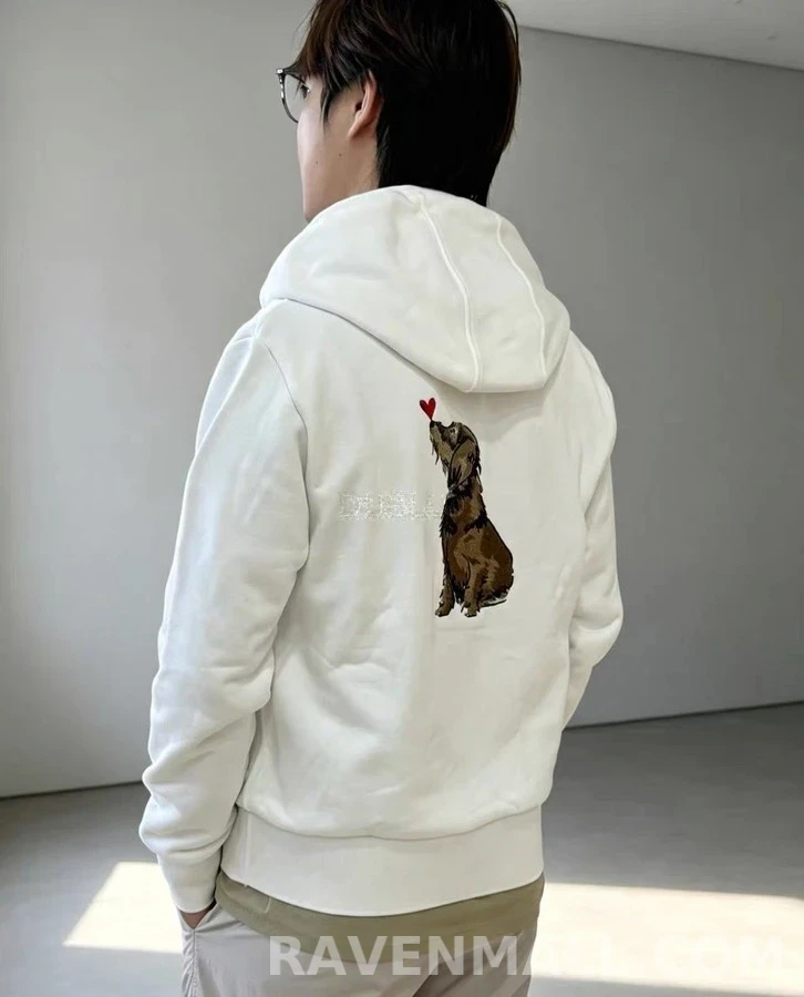 톰브라운 톰브라운 강아지 그래픽 후드 집업 상세 이미지