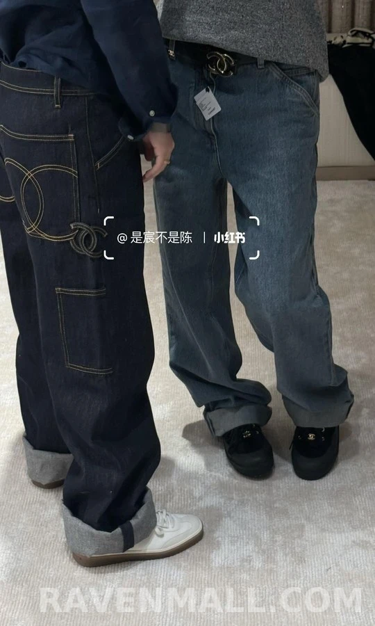 샤넬 샤넬 로고 러버 솔 스니커즈 상세 이미지