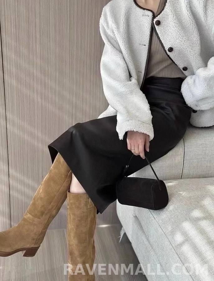 에르메스 에르메스 스웨이드 승마 롱 부츠 상세 이미지