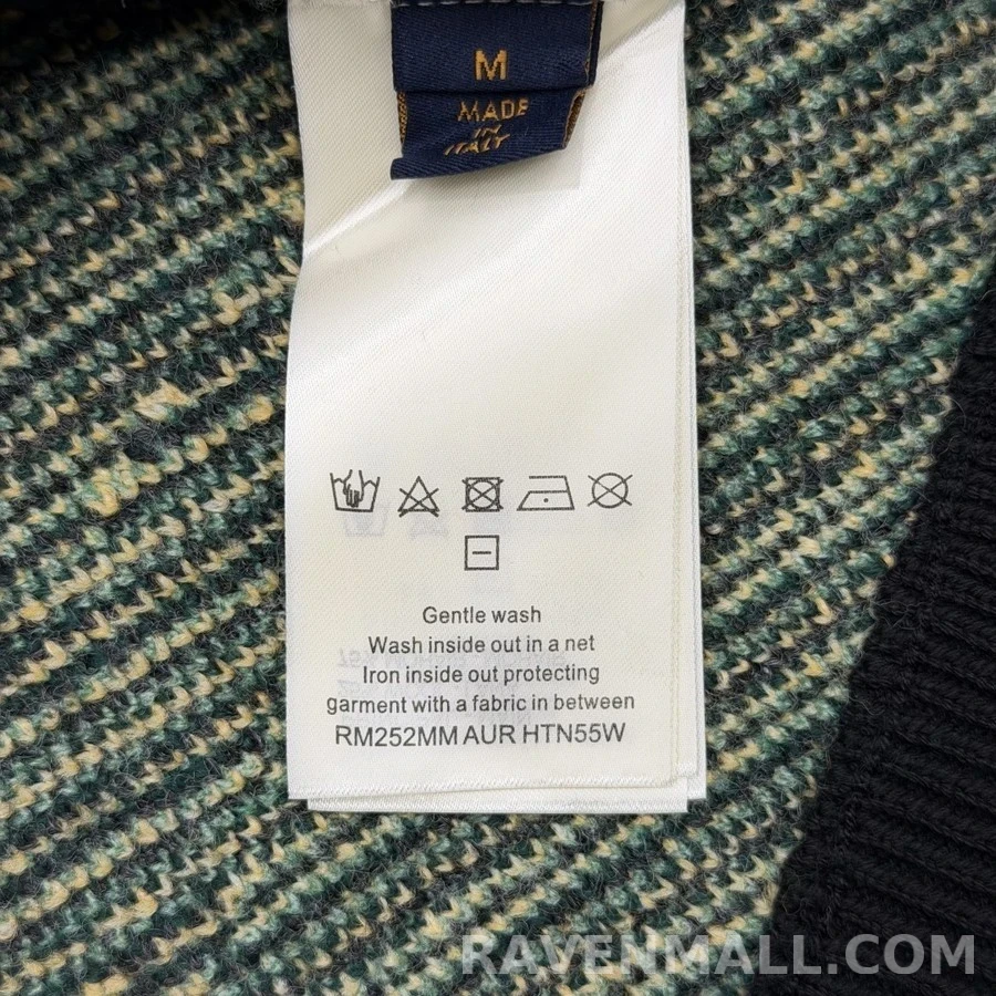 루이비통 루이비통 모노그램 하이랜즈 패턴 지퍼 니트 가디건 상세 이미지