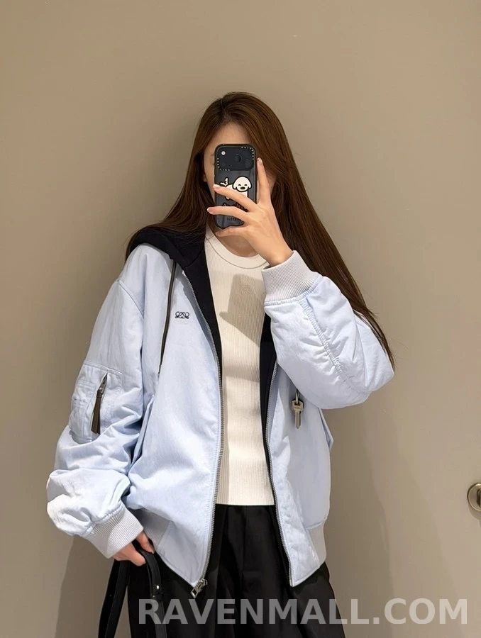 로에베 로에베 투인원 후드 나일론 점퍼 상세 이미지