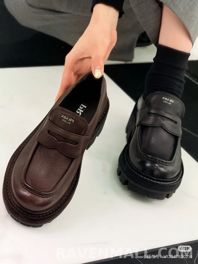 프라다 프라다 청키솔 레트로 로퍼 상세 이미지