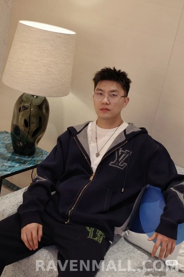 루이비통 루이비통 모노그램 플라워 자카드 후드 집업 상세 이미지