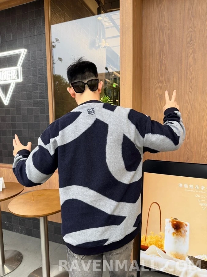 로에베 로에베 아나그램 자카드 니트 상세 이미지